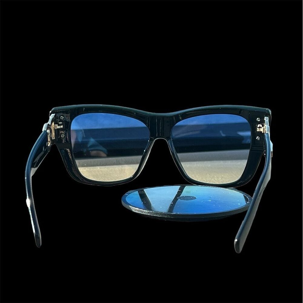 Stylish Oversized Cat Eye Sunglasses for Women - Gradient Lenses Multico… - Picture 11 of 16